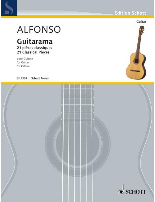 SCHOTT ALFONSO (REV.) - GUITARAMA - GUITARE