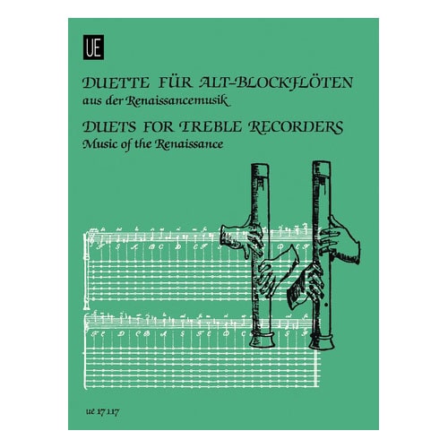 UNIVERSAL EDITION AUS DER RENAISSANCEMUSIK - 2 FLUTES A BEC ALTO