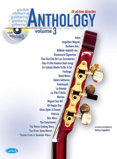 CARISCH CAPPELLARI A. - ANTHOLOGY VOL. 3 + CD - GUITARE