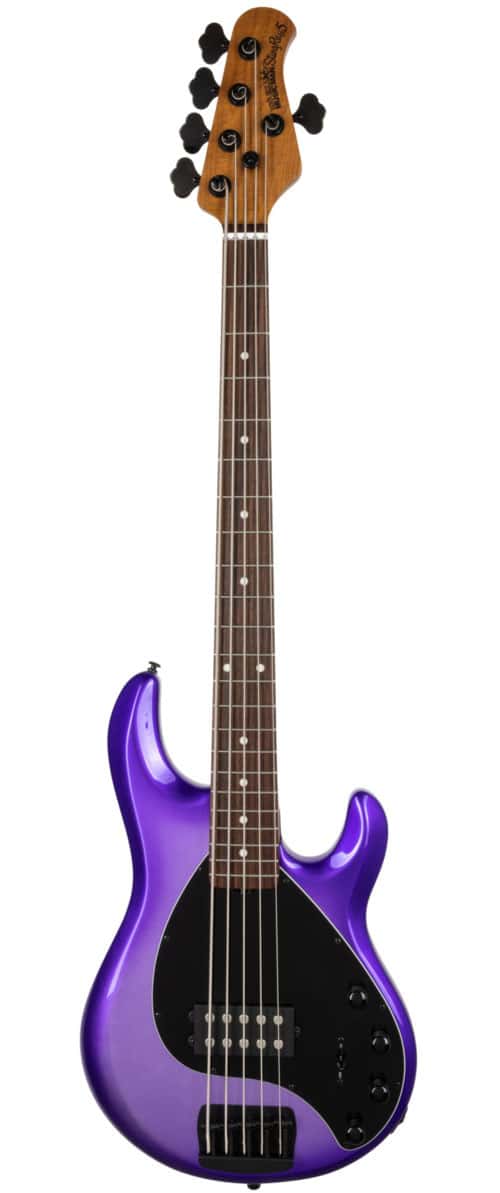 MUSIC MAN STINGRAY SPECIAL 5 - GRAPE CRUSH - ROASTED MAPLE/ROSEWOOD - BLACK PG - BLACK