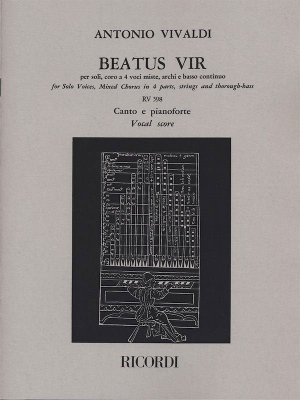 RICORDI VIVALDI A. - BEATUS VIR. SALMO 111, RV 598