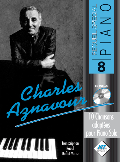 HIT DIFFUSION AZNAVOUR CHARLES - SPECIAL PIANO N9 + CD - PIANO