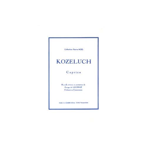COMBRE KOZELUCH LEOPOLD - CAPRICE - PIANO