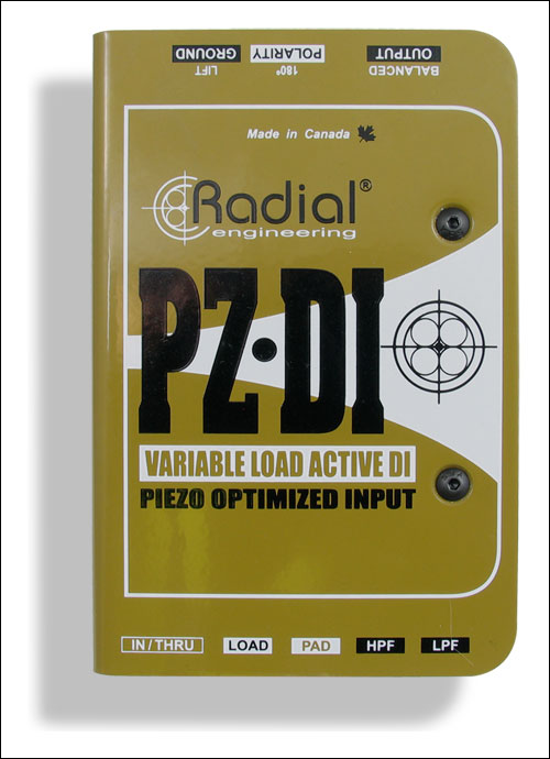 RADIAL PZ ACTIVE DI ORCHESTRAL INSTRUMENT