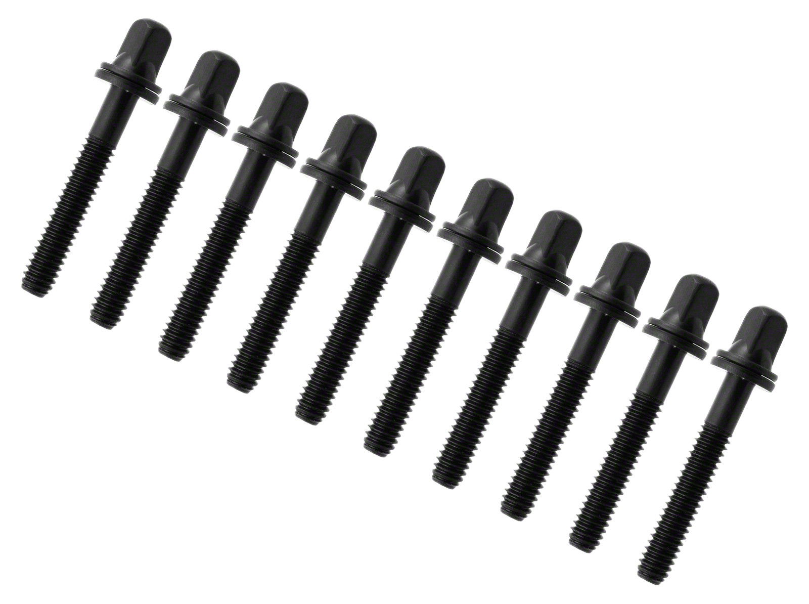 SPAREDRUM TRC-35W-BK - 35MM TENSION ROD BLACK WITH WASHER - 7/32