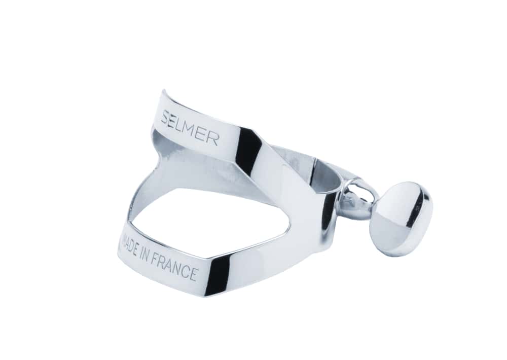 SELMER SILVER PLATED LIGATURE BARITONE