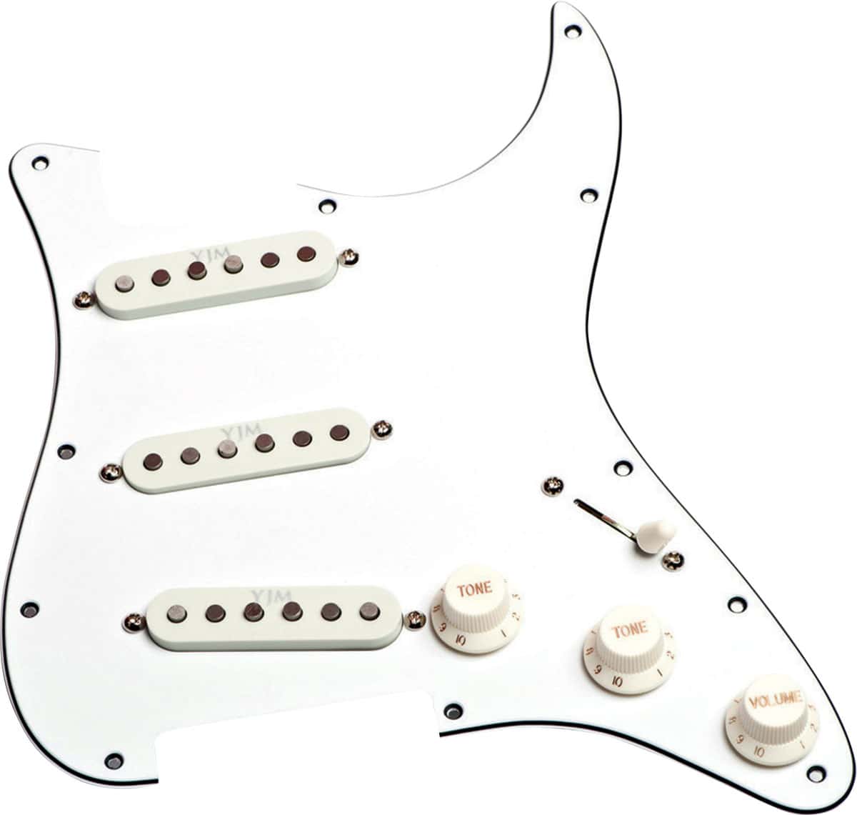 SEYMOUR DUNCAN STK-S10PGD-W - YJM FURY STACK - PLATE WHITE