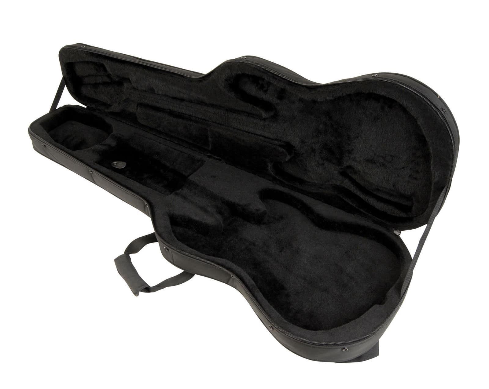 SKB 1SKB-SCFB4 SKB UNIVERSAL SHAPED FOR ELECTRIC BASS SOFT CASE WITH EPS FOAM INTERIOR NYLON EXTERIOR, B