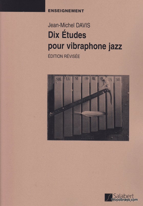 SALABERT DAVIS J.M. - 10 ETUDES POUR VIBRAPHONE JAZZ