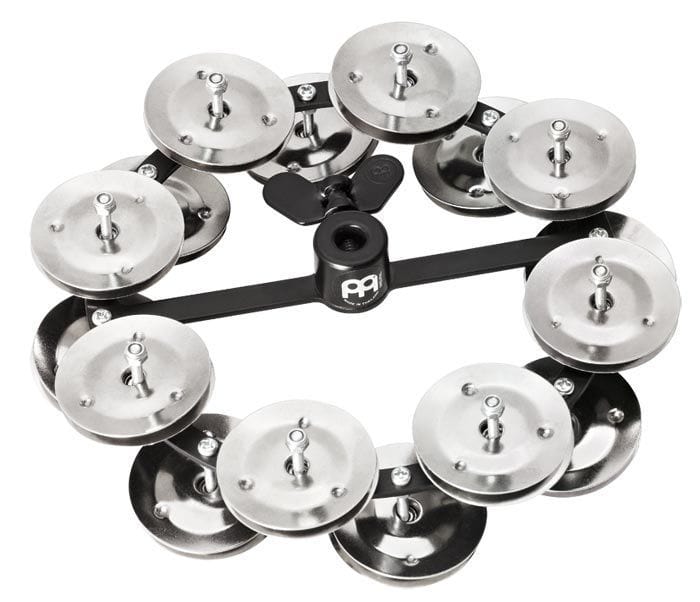 MEINL HEADLINER SERIES HIHAT TAMBOURINES, STEEL DOUBLE ROW