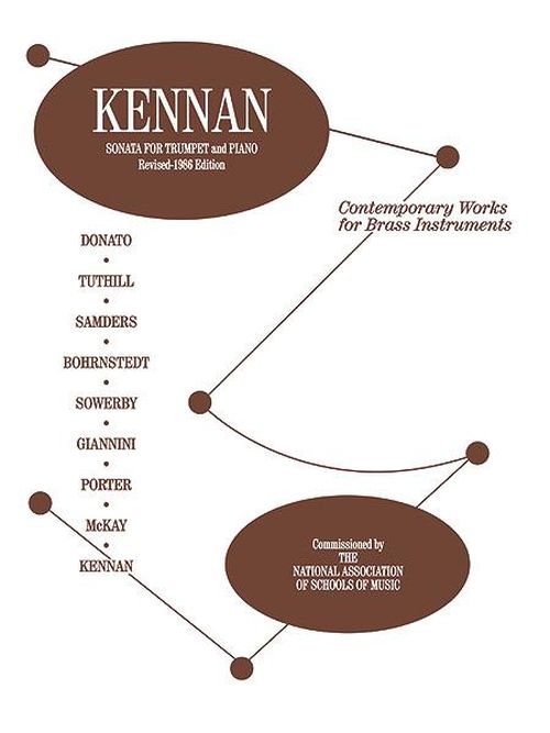 ALFRED PUBLISHING KENNAN KENT - SONATA FOR TRUMPET & PIANO