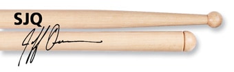 VIC FIRTH STICK JEFF QUEEN SJQ - CORPSMASTER SOLO SNARE STICKS