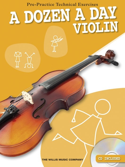 THE WILLIS MUSIC COMPANY A DOZEN A DAY - VIOLIN