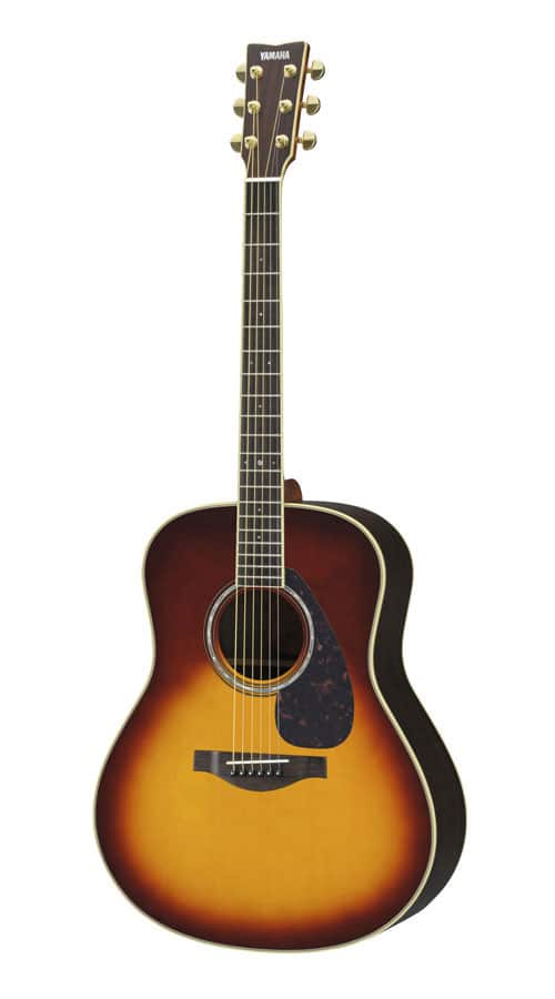 YAMAHA LL6 ARE BROWN SUNBURST