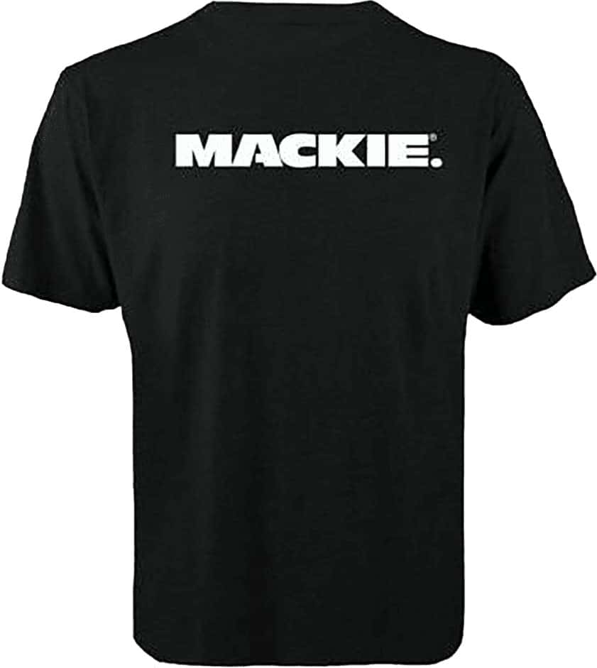 MACKIE BLACK TSHIRT SIZE XL